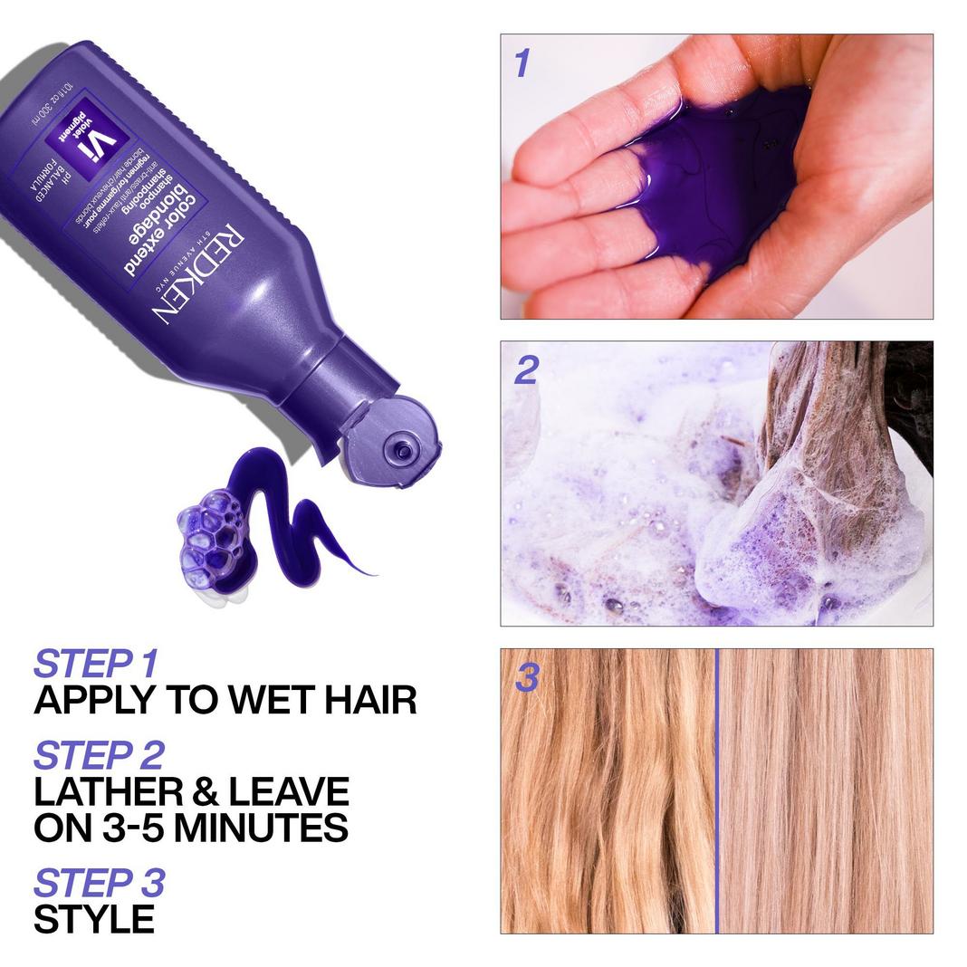 Blondage Color Depositing Purple Shampoo